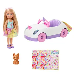 Набір Barbie Кабріолет Челсі з наклейками (GXT41) - мініатюра 2