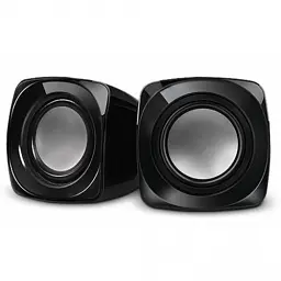 Колонки 2.0 REAL-EL S-20 Black, 2 x 3 Вт, пластиковий корпус, живлення від USB