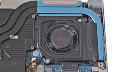Вентилятор кулер для моделей ноутбука Acer Predator Triton 300 SE PT316-51S для GPU пластик (23.QAUN2.002), 5V, 4pin - мініатюра 3
