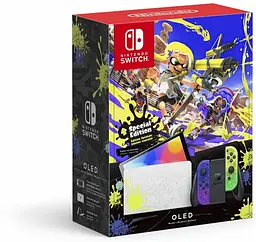 Портативна ігрова консоль Nintendo Switch OLED Model Splatoon 3 Edition - мініатюра 8