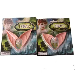 Аксесуар Ельфійські вуха накладні довгі Elf ears 12 см АЕЕ 01 - мініатюра 8