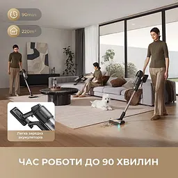 Бездротовий пилосос Dreame R20 Ultra - мініатюра 6