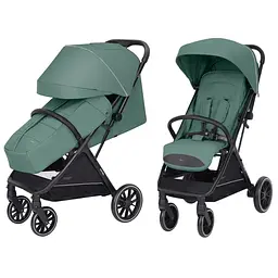 Прогулянкова коляска Carrello Nero CRL-5514  Pear Green легка компактна з поворотними колесами