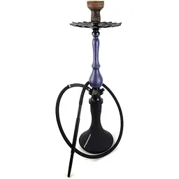Кальян KARMA HOOKAH 3.1 Blue (Craft Black Matt) - мініатюра 2