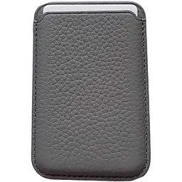 Гаманець iLera Apple NAPA Leather Wallet 1.0 with MagSafe Ionic Grey (iLNPW10IG) [104102]