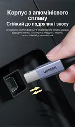 Кабель для принтера UGREEN US369 USB 2.0 USB-A - USB-B 5 м чорний (90560) - мініатюра 6