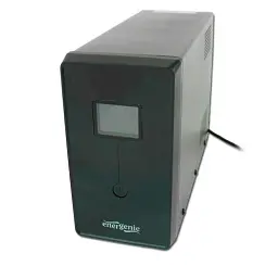 Джерело безперебійного живлення EnerGenie EG-UPS-033 LCD USB 1200ВА Black