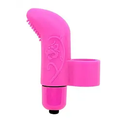 Вібратор Chisa MisSweet Finger Vibe на палець із загнутим кінчиком, 7.4х2.2 см рожевий - мініатюра 4