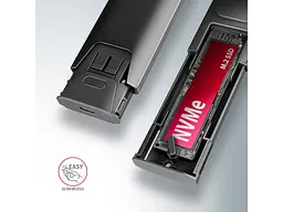 Кишеня для накопичувача AXAGON Thin Screwless (EEM2-GTS2) - мініатюра 6