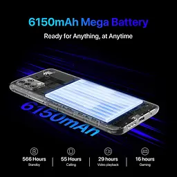 Смартфон Umidigi Power 5S 4/64Gb UA-UCRF Sapphire Blue [69427] - мініатюра 3