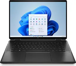 Ноутбук HP Spectre x360 14-ef2000ua 13.5' WUXGA+ IPS Touch, Intel i5-1335U, 16GB, F1024GB, UMA, Win11, чорний (825D4EA)