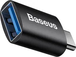Адаптер Baseus Ingenuity Series Mini OTG Adaptor Type-C to USB-A 3.1 black (ZJJQ000001)