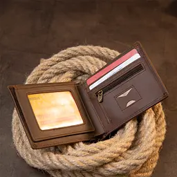 Портмоне унісекс матове Vintage 11х9,2х1,3 см acs0016975 - мініатюра 8