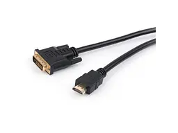 Кабель Vinga HDMI to DVI 24+1 1.8m (VCPHDMIDVI1.8) - мініатюра 5