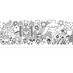 Велика розмальовка Apli Kids, 30 смх4м, рожевий (16605) - мініатюра 2
