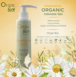 Лубрикант Orgie Bio Chamomile Intimate Gel - на водній основі з ромашкою, 100 мл - мініатюра 4