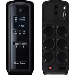 Лінійно-інтерактивний ДБЖ CyberPower CP1350EPFCLCD - мініатюра 2