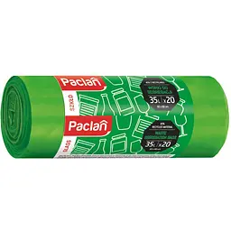 Мішки для сегрегації Paclan скло 35 л 20 шт.