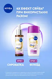 Флюїд денний для обличчя з ніацинамідом та тіамідолом Nivea Luminous 630 Skin Glow Fluid SPF 50+ 40 мл - мініатюра 8