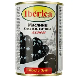 Маслини Iberica econom без кісточки 280 г