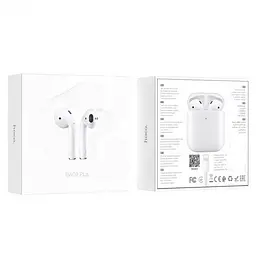 Навушники Hoco EW02 Plus Stereo Bluetooth Headset (White) [65193] - мініатюра 4