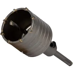 Коронка по бетону Grad Ø65×70 мм 8 зубців + хвостовик 110 мм SDS-plus (1514365)