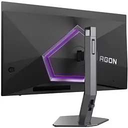 TFT 27" AOC AGON PRO AG276QKD2, QD-OLED, 500Hz, 0,03ms, 2xHDMI, DP, USB-hub, HAS, Pivot, чоро-сірий - мініатюра 7
