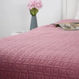 Покривало ТЕП Velour Мозаїка Mesa rose 150x210 см рожевий (4-00515_36233) - мініатюра 4