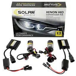 Комплект ксенону Solar H1 6000K 85V 35W P14.5s KET+Ballast 2 шт (4160)