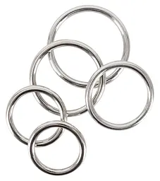Набір ерекційних кілець BK Metall-Ringe 5er - мініатюра 3