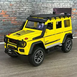 Колекційна металева модель автомобіля АвтоЕксперт Mercedes-Benz Brabus G550 екстремальний позашляховик з інерцією, світлом та звуком 1:24 - мініатюра 6