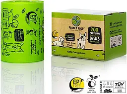Біорозкладні пакети Planet Poop для собак дрібних порід без аромату 200 шт. - мініатюра 6