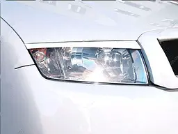 Вії фар Fly для Skoda Fabia 99-07 Чорні 2 шт