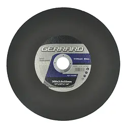 Відрізний круг по металу Gerrard 300х3.0х32 мм 4181848