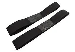 Лямки атлетичні EasyFit для турніку та поперечини чорні (EF-0036) - мініатюра 2