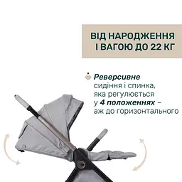 Коляска Chicco Bellagio 2 в 1 світло-сіра (87136.40.01) - мініатюра 13