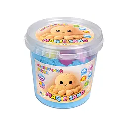 Кінетичний пісок Magic Sand 31197 блакитний 1000 гр, формочки 6 шт