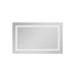 Дзеркало Qtap Cardinal 500x700 з LED-підсвічуванням Touch, з антизапотіванням, з димером температури кольору (3000-6500K) Reverse QT0478C5070 - мініатюра 6