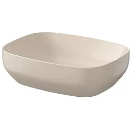 Умивальник на стільницю Cersanit Larga прямокутний 50x38 бежевий матовий K677-062