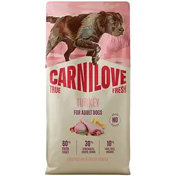 Сухий корм Carnilove True Fresh Turkey для cобак індичка 12 кг