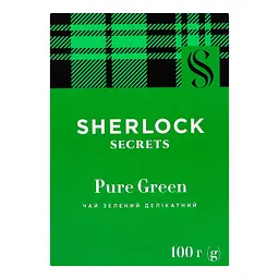 Чай зелений Sherlock Secrets Pure Green 100 г - мініатюра 2