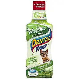SynergyLabs Dental Fresh Cat свіжість зубів рідина від зубного нальоту та запаху з рота котів 237 мл