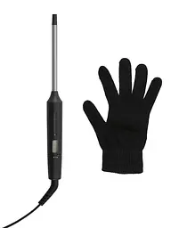Плойка Remington Pro Tight Curl Wand, 25 Вт, температурних режимів 10, D-10 мм, 130-220 С, дисплей, кераміка, турмалін, сіро-чорний - мініатюра 4