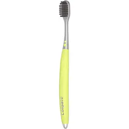 Зубна щітка Colgate High Dens Charcoal 2 шт. рожево-жовта - мініатюра 3