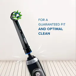 Насадки для електричної зубної щітки Oral-B Cross Action EB50 Black Edition 4 шт. - мініатюра 7