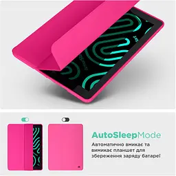 Чохол-книжка ArmorStandart Smart Fold Pen для Samsung Tab S9+ / S9 FE+ / S10+ Rose Red (ARM75008) [121643] - мініатюра 6