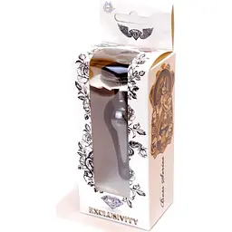 Анальна пробка Boss Of Toys Boss Series - Jewellery Dark Silver Butt Plug Black, BS6400056, Срібний / Чорний - мініатюра 8
