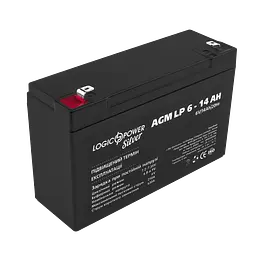 Акумулятор AGM LP 6V - 14 Ah Silver