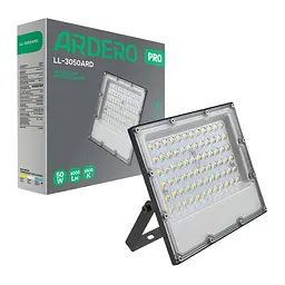 Світлодіодний прожектор Ardero LL-3050ARD PRO 50 Вт 6500K сірий (80027)