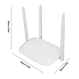 Маршрутизатор XON SmartLink X300S5 300Мбіт/с 2.4 ГГц Білий (CNSWSW024403W 4098) - мініатюра 5